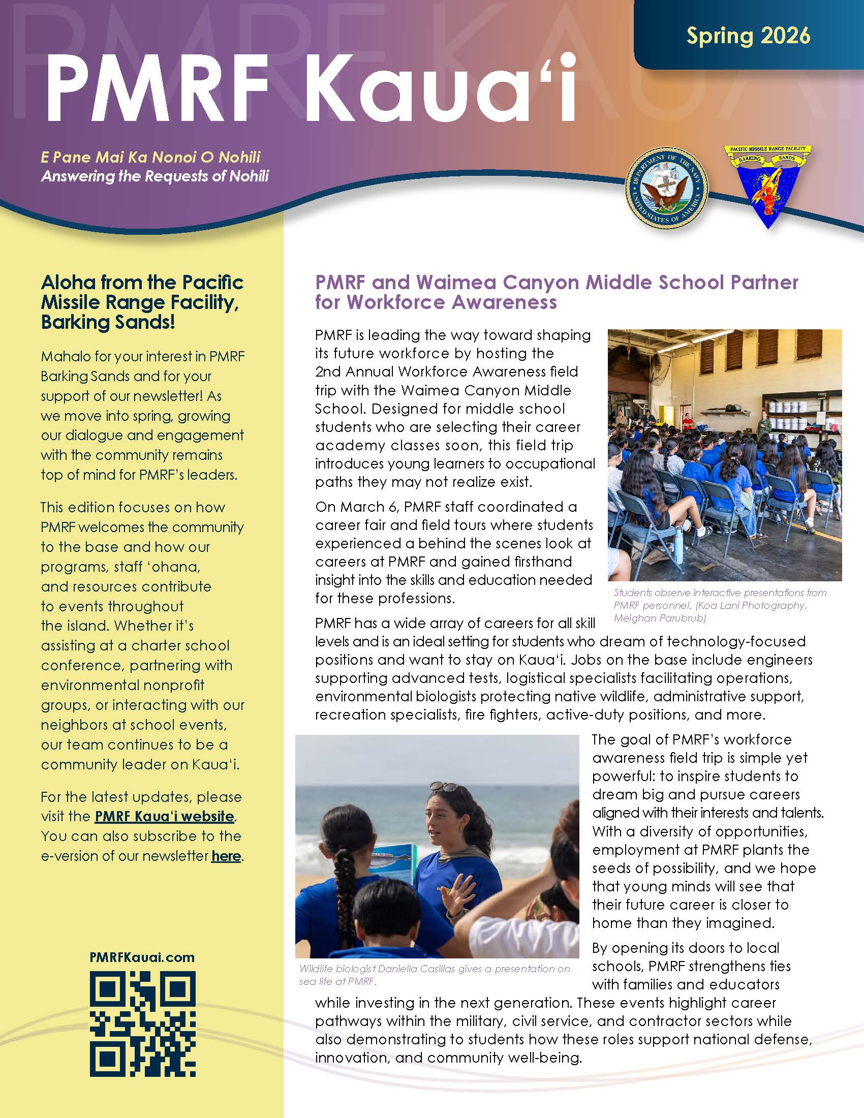PMRF Kauai Newsletter #4